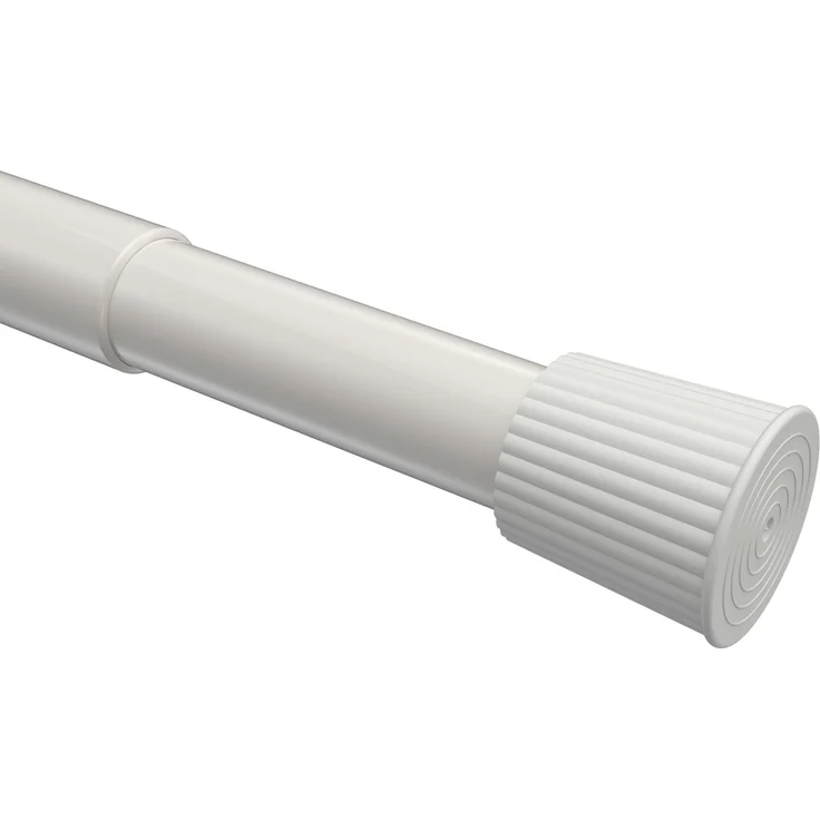 SPANNSTANGE/DUSCHVORHANGSTANGE Serrofix 125-220 cm, 26/23 mm Ø Weiß – Bild 1