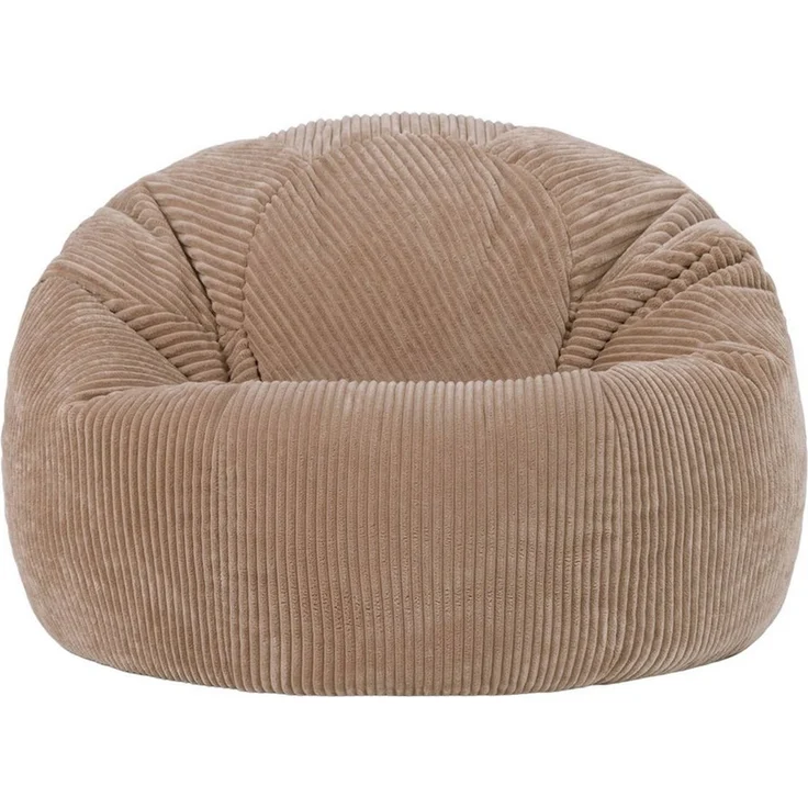 Icon Kingston Sitzsack Cord, Mokkabraun, 2er Pack, Sitzsack Erwachsene mit Füllung, Bean Bag, Cord Sessel, Lounge Sessel, Lounge Stuhl, Schlafzimmer, Wohnzimmer, Wohnzimmer Möbel – Bild 4