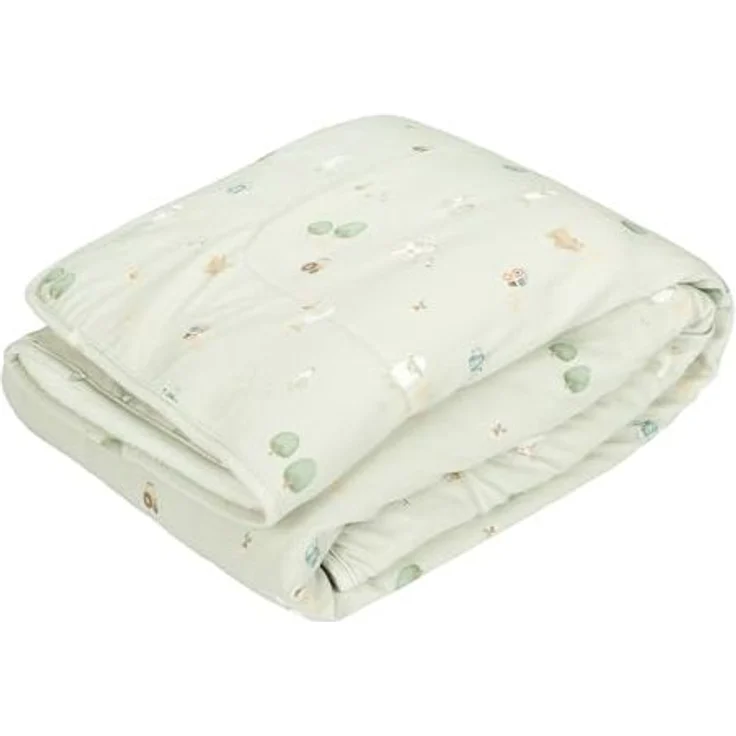 Little Dutch Little Farm Babydecke - Teddy Grün – Bild 2