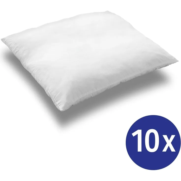 10 x CloudComfort Basic Mikrofaser Kopfkissen 80 x 80 cm