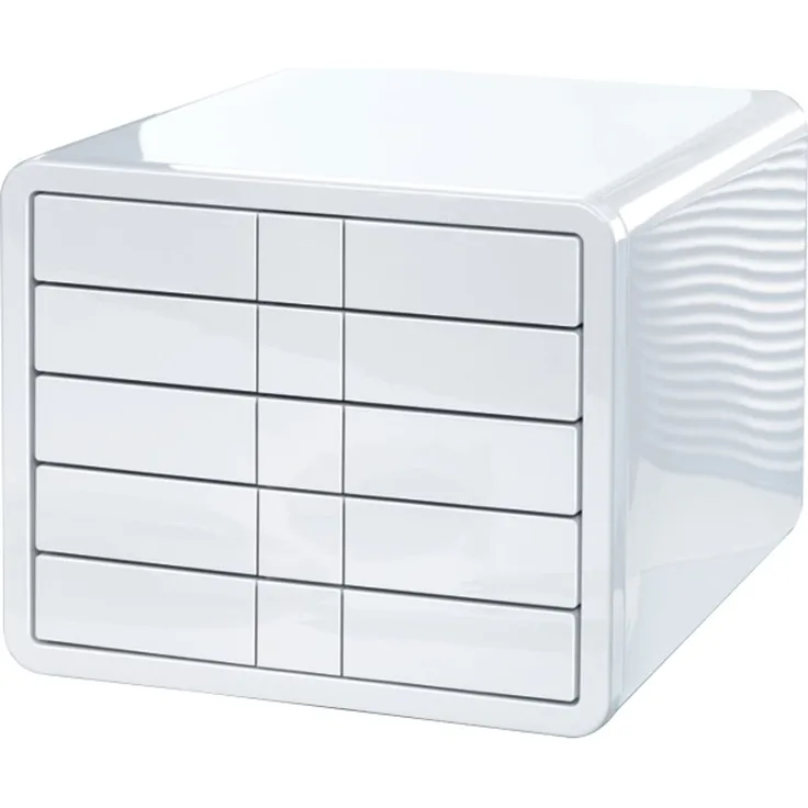 Han Schubladenbox IBox C4 5 Schübe geschlossen weiß