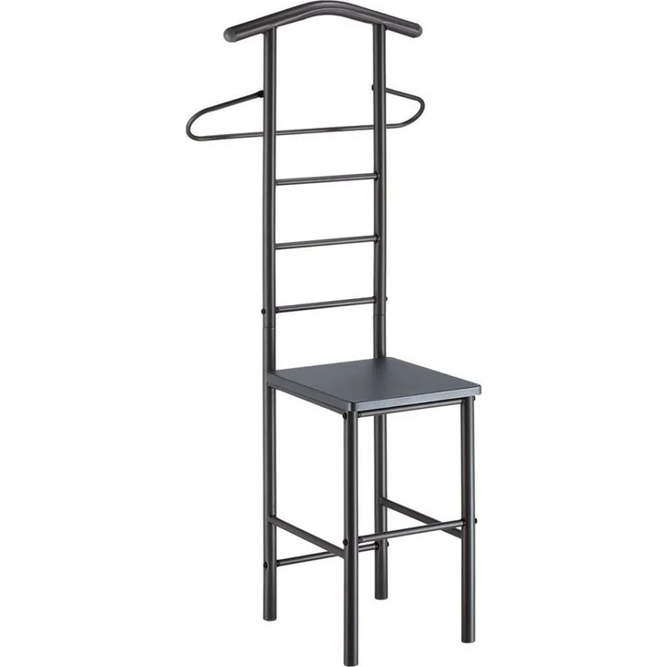 CARO-Möbel Herrendiener JIVO, Herrendiener Kleider Ständer Stummer Diener Kleiderbutler Garderobe St – Bild 1
