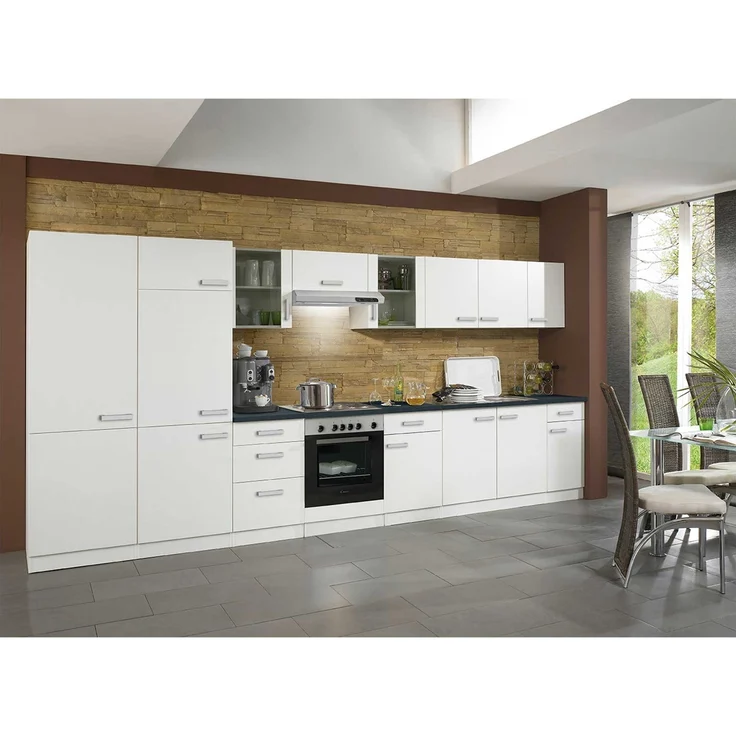 Unterschrank Optimal / Opti-Kult, Holzwerkstoff, Kunststoff, Weiß, 60 x 85 x 60 cm – Bild 2