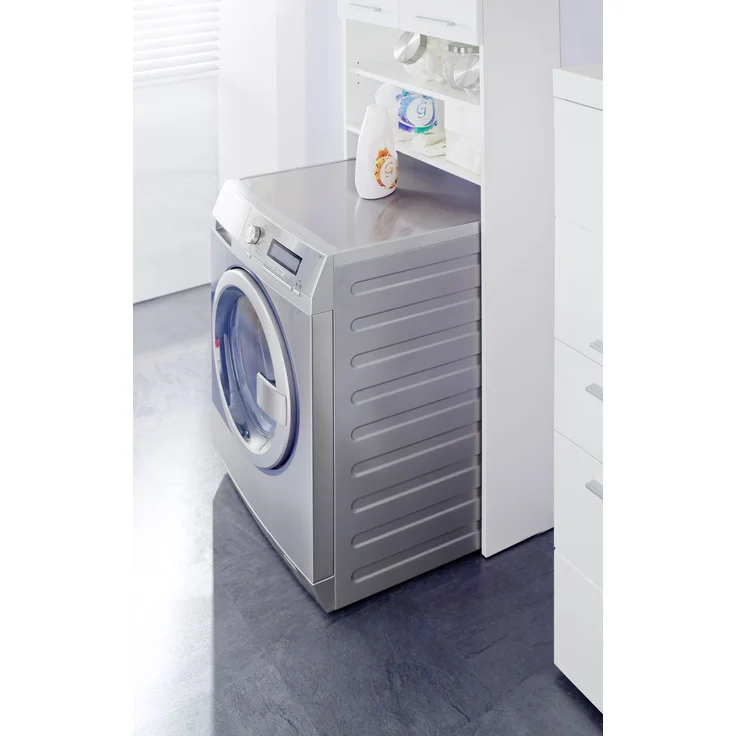 Trendteam 'Amanda' Spiegelschrank, Holz, 77 x 17 x 60 cm, Weiß Hochglanz – Bild 7