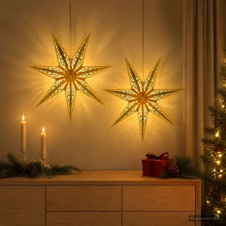 vidaXL Weihnachtsbeleuchtung RAAHE 2 stk. 10 LEDs Warmes Weiß 42056658