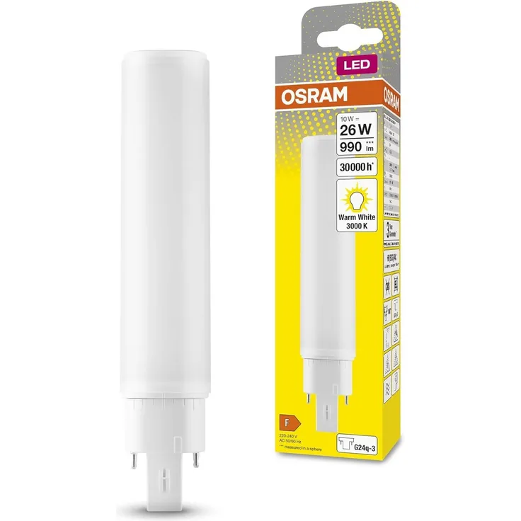 OSRAM DULUX® D/E LED HF & AC MAINS 10 W/3000 K