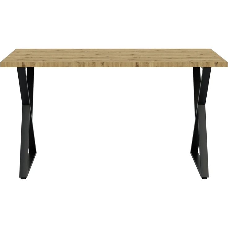 Shefa Esstisch Chicago 140 cm Eiche Artisan Optik Modern – Bild 3