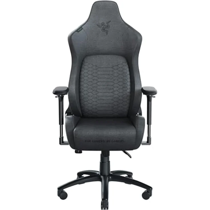 Razer Iskur V2 X - Schwarzer Stoff - Fauteuil Gaming, Gaming Stuhl, Schwarz – Bild 1