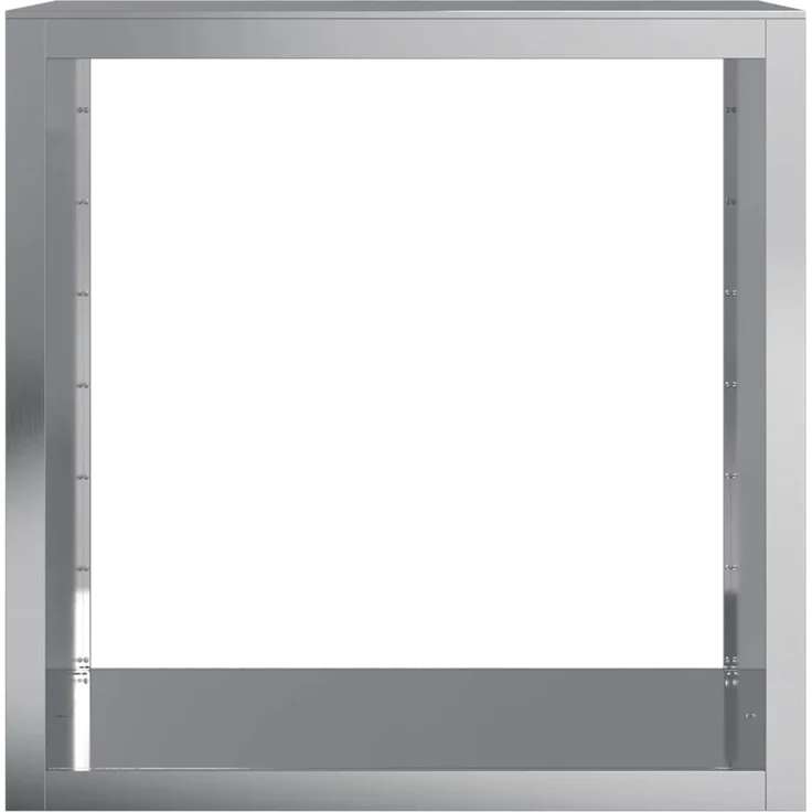 vidaXL Brennholzregal 100x40x100 cm Verzinkter Stahl 850973 – Bild 3