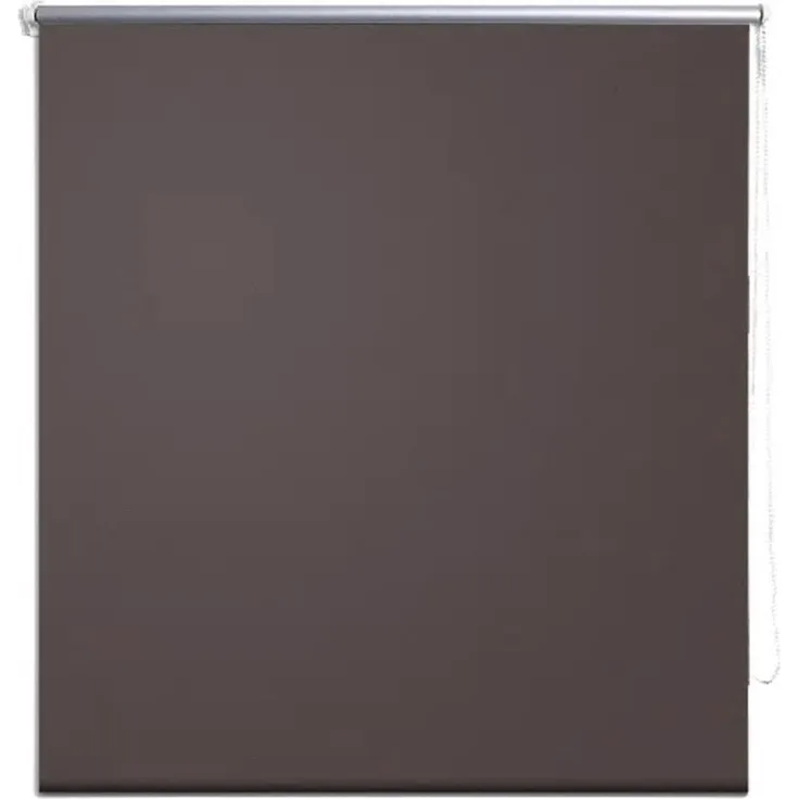 vidaXL Verdunkelungsrollo 44,4 x 100 cm, Stoffbreite 40 cm, Kaffeebraun 240735