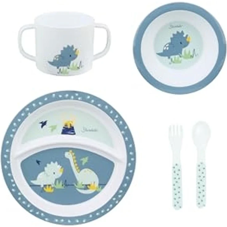 Sterntaler Kindergeschirr-Set – Rexi Dino – 5-teil – Bild 2
