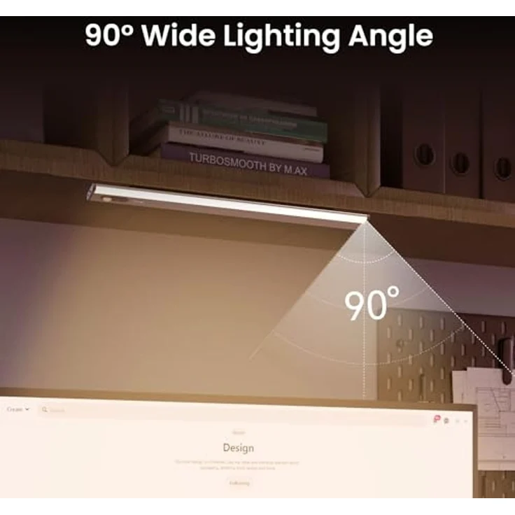 Yeelight A50 Intelligente Wandleuchte Grau Weiß Warmweiß 4000 K 4000 K 90° – Bild 4
