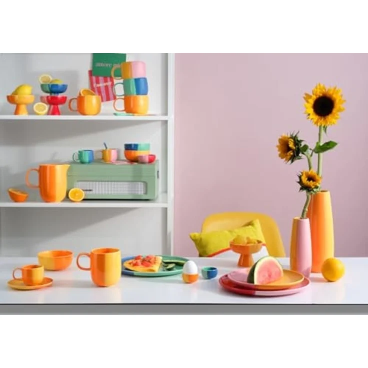 ASA Selection Henkelbecher, Orange Smoothie Joy, L. 100mm, B. 100mm, H. 85mm – Bild 3