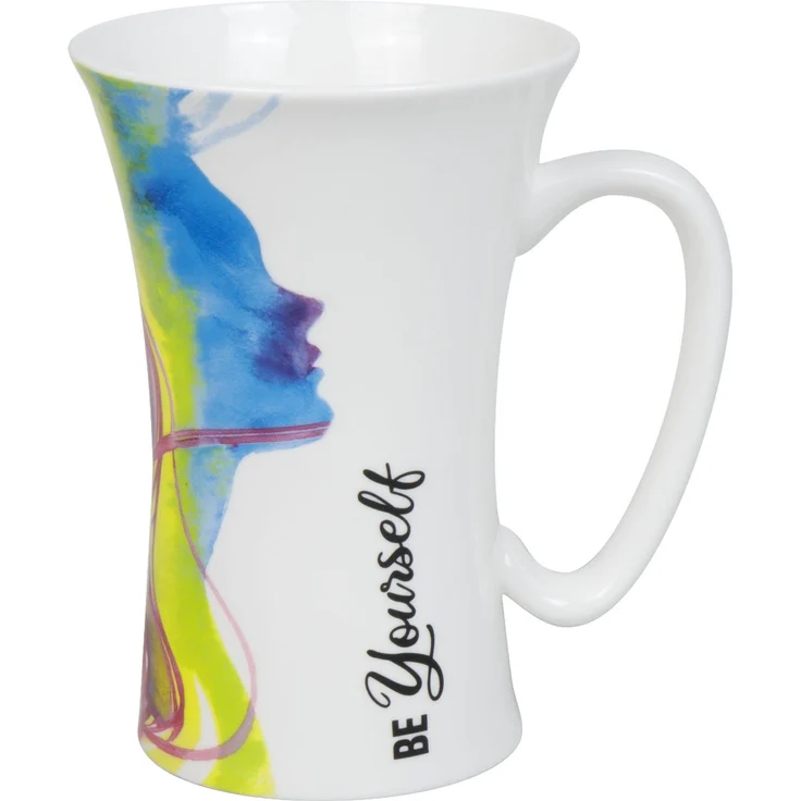 KÖNITZ 1120163003 Becher Mega Mug Be Yourself 610 ml aus Bone China Porzellan – Bild 1