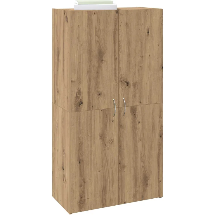 vidaXL Büroschrank Artisan-Eiche 60 x 32 x 115 cm Holzwerkstoff 879637 – Bild 3