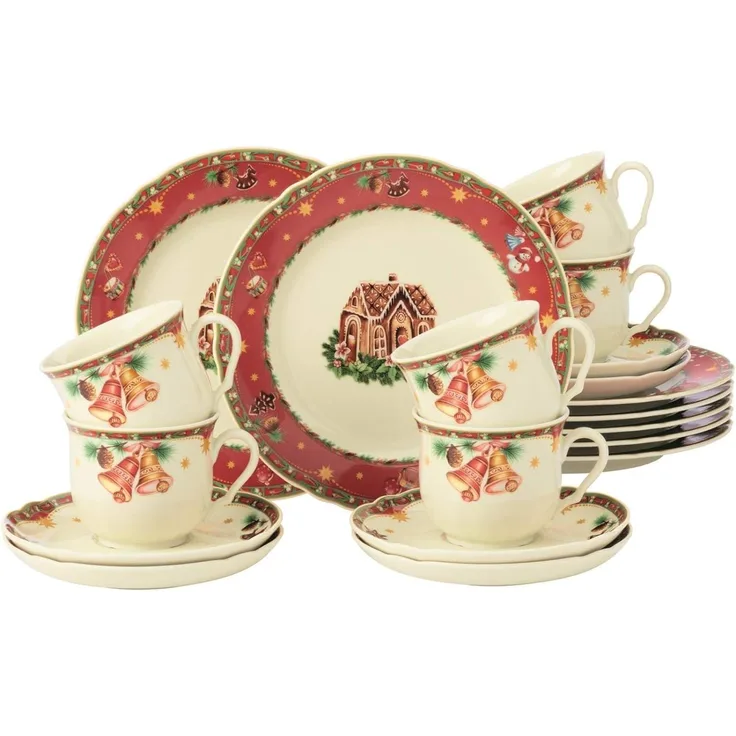 Seltmann Weiden Marieluise Weihnachtsnostalgie Kaffeeservice 18-teilig