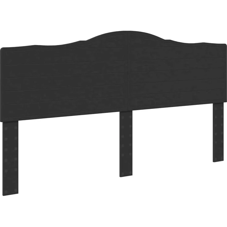 vidaXL Aufbewahrungsbett Schwarz 200 x 200 cm Holzwerkstoff 3413472 – Bild 6