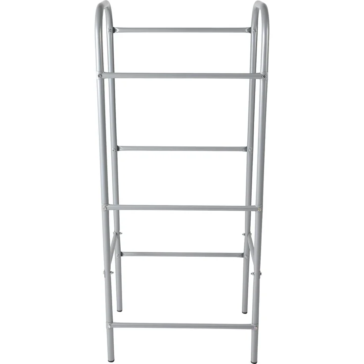 axentia Kastenständer, für 3 Kisten, ca. 50 x 116 x 33 cm, Grau – Bild 2