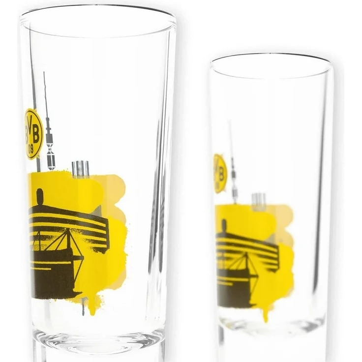 BVB Schnapsglas BVB Schnapsglas Skyline (2 Stück), Glas – Bild 2