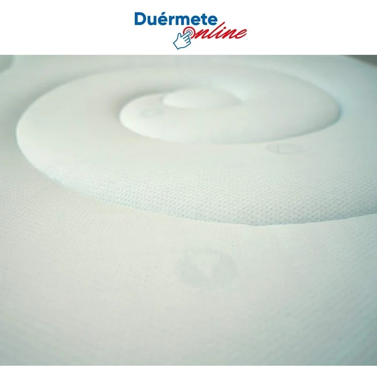 DUÉRMETE ONLINE Viskoelastische Matratze, wendbar, Höhe 25 cm, Exklusive Polsterung, Biogel, 140x180 cm – Bild 6