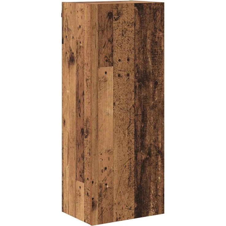 vidaXL TV-Wandmöbel Wandmontiert 5 pcs Altholz Holzwerkstoff 3402770 – Bild 7