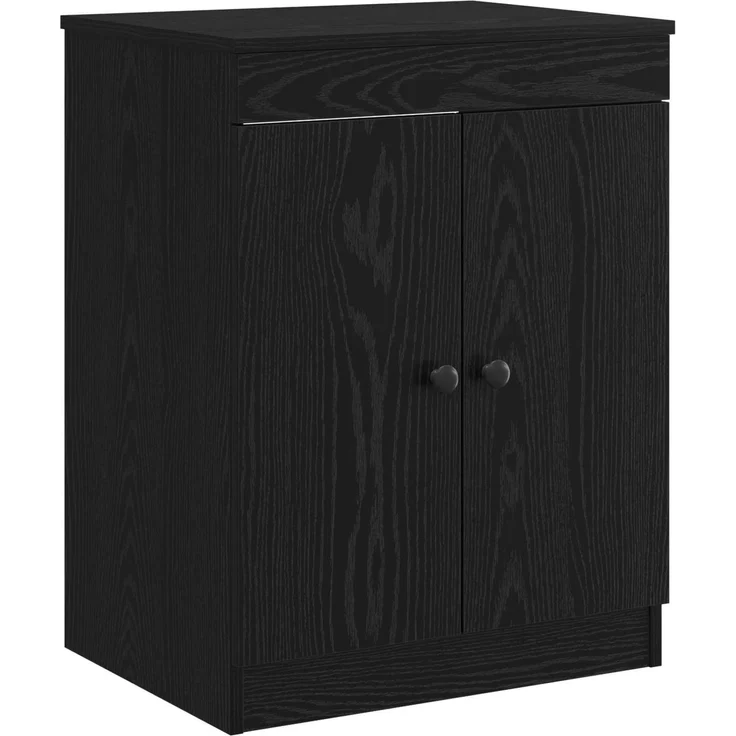 vidaXL Waschbeckenschrank Schwarze Eiche 54 x 41 x 100 cm 3404215 – Bild 4