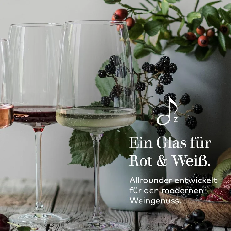 Zwiesel Glas VIVID SENSES kraftvoll & würzig Weinglas 2er Set – Bild 3