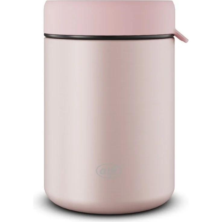 Alfi Thermobehälter ISO FOOD MUG, Thermobehälter für Essen, spülmaschinenfest, Edelstahl, Kunststoff, Silikon, (1-tlg), 0,35l, 5h heiß & 10h kalt, dicht & auslaufsicher, mit Göffel – Bild 4