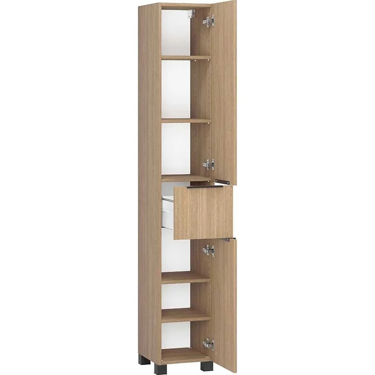 Seitenschrank vito Menzo / Sheffield, Holzwerkstoff, Holzfarben, 30 x 180 x 35 cm – Bild 2