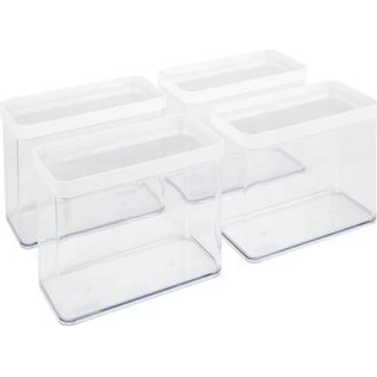ROTHO Vorratsdose, Kunststoff, (Vorratsdosenset, 4er-Set) – Bild 6