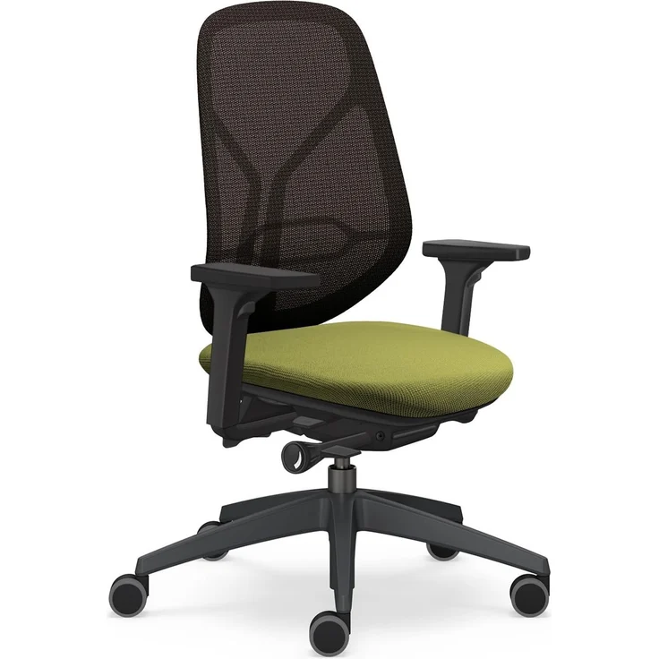 Sedus se:kit pro ergonomischer Bürostuhl mit Membranbespannung, Lordose, 3D Armlehnen, Sitz mit Tiefenverstellung, Höhenverstellbar 40-53cm, bis 150kg belastbar, Made in Germany