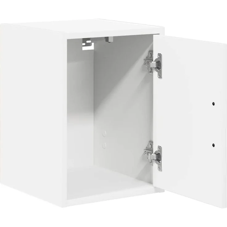 vidaXL Garagen-Wandschränke 2 Stk. Weiß Holzwerkstoff 860608 – Bild 5