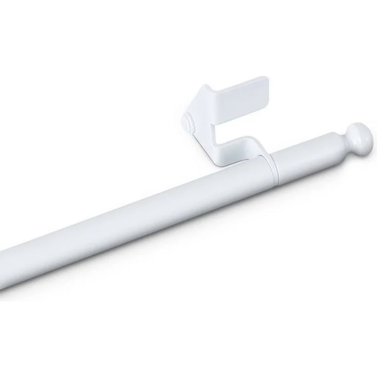 Bestlivings Klemmstange "EASY", Ø 10 mm, 1-läufig, ausdrehbar, ohne Bohren, geklemmt, Metall, für Bistrogardinen, Scheibengardinen, Dekoschals oder saisonale Deko – Bild 4