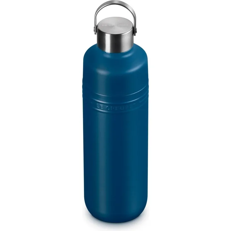 Le Creuset Trinkflasche 500ml Deep Teal Edelstahl
