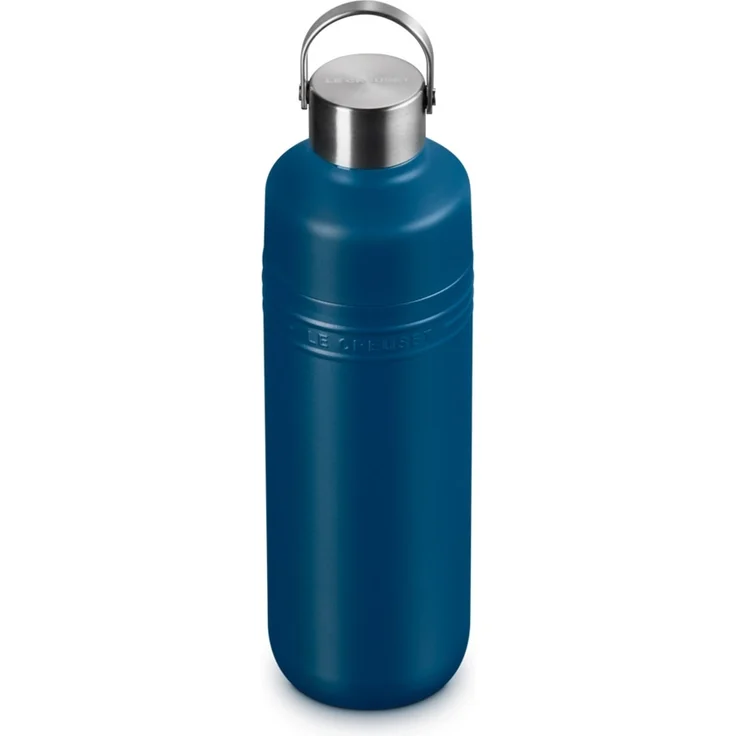 Le Creuset Trinkflasche 500ml Deep Teal Edelstahl
