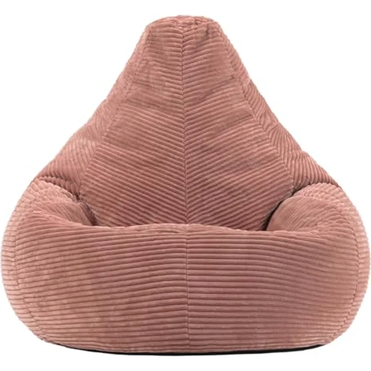 icon Sitzsack Sessel mit Rückenlehne aus Cord „Dalton“, Sitzsack XXL, Gaming Sitzsack, Made in Germany, Erwachsene & Kinder – Bild 6