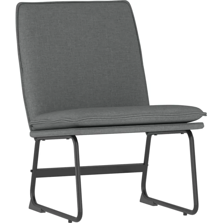 vidaXL Loungesessel Dunkelgrau 52x75x76 cm Stoff 351313