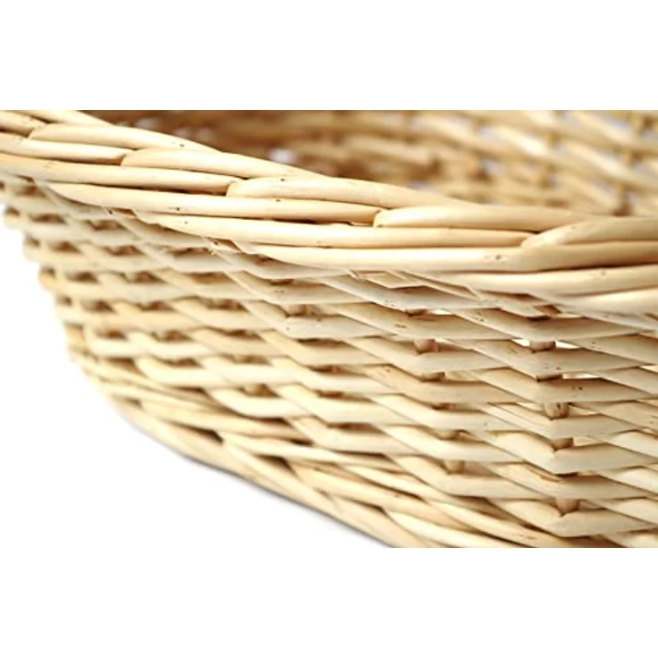 Kobolo Dekokorb Geschenkkorb Präsentkorb natur Weide 49x40x44 cm – Bild 6