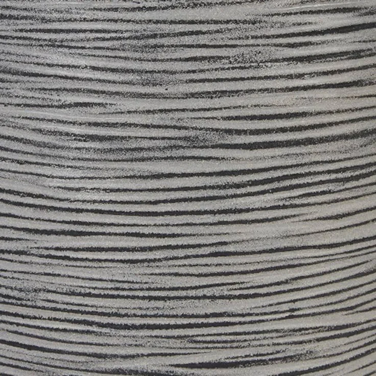 Capi Blumenkübel Nature Rib Elegant Deluxe 40x60 cm Anthrazit KOFZ1131 424251 – Bild 1