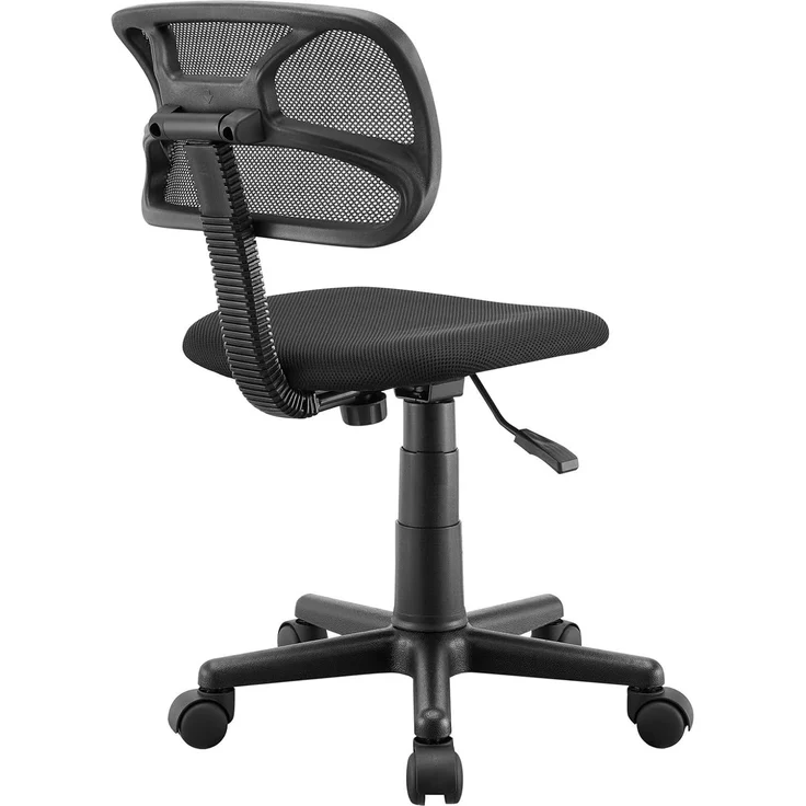 IDIMEX Drehstuhl MILAN, Schreibtischstuhl Kinder mit Stoffbezug, stabiles Fußkreuz grau – Bild 5