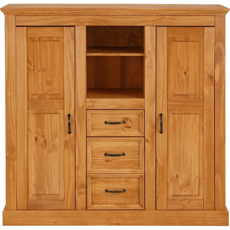 Home affaire Highboard Selma, Stauraumschrank, Breite 130 cm