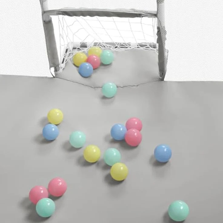Laufgitter für Kinder mit Saugnäpfen, Verbesserte Version 2025 Babygehege 300D Oxford-Gewebe, Aktivitätszentrum für Kinder, einfach zu montieren und zu reinigen - 180 x 120 x 66 cm - Hellgrau – Bild 5