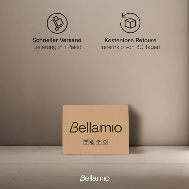 Bellamio 'Sur' Pfandflaschen Sammelbehälter mit Deckel aus Stoff 100L, herausnehmbare Innentasche mit Griffen, waschbar & tropfsicher, anthrazit – Bild 9