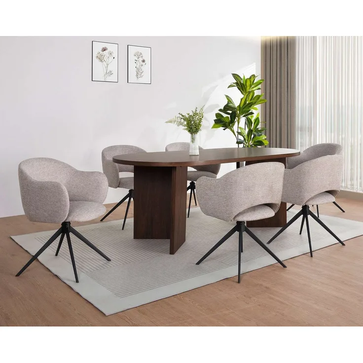 OTTO home Esstisch Callii, Walnussoptik