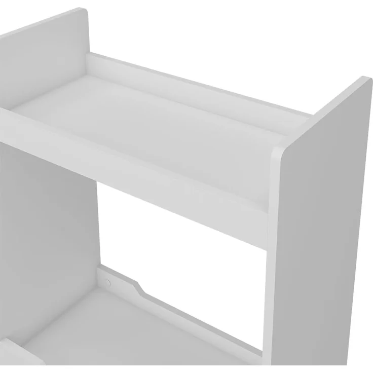 Kinderkleiderschrank Conny Weiß 67 x 110 cm mit Kleiderstange Vicco – Bild 6