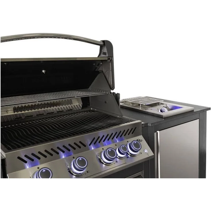 Napoleon Oasis Compact Outdoorküche mit Prestige 500 Einbaugrill und Einbau Sizzle Zone – Bild 6