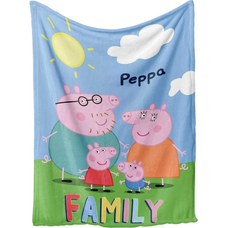 Babydecke Decke Peppa Wutz, Peppa Pig – Bild 1