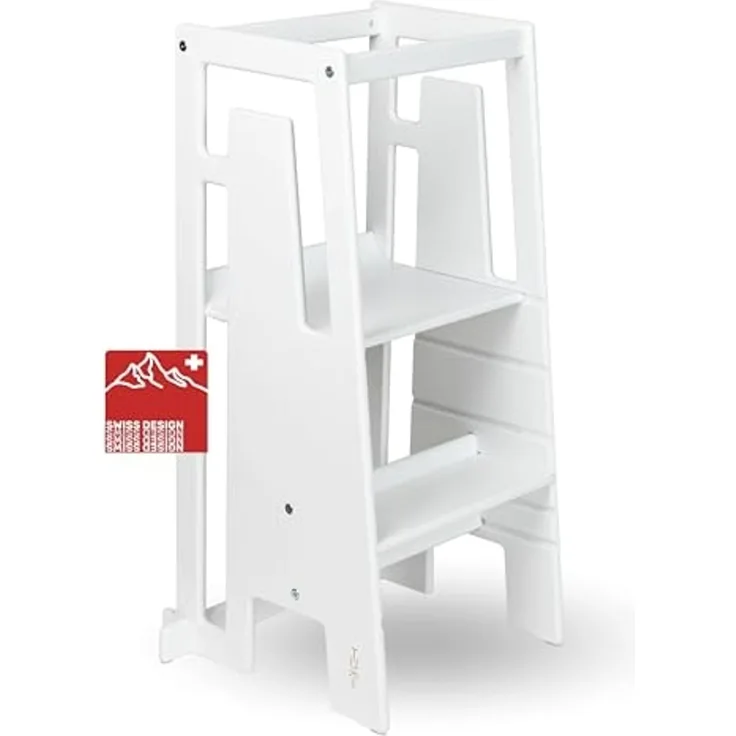 Tuki Lernturm (Entdeckerturm) ab ca. 12 Monaten (Modell 2025) White