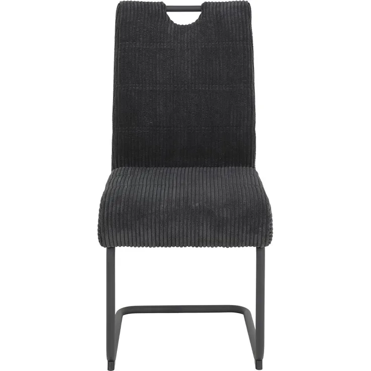 Schwingstuhl Moers / Merkur S XL, Stoff, Anthrazit, 47 x 99 x 63 cm
