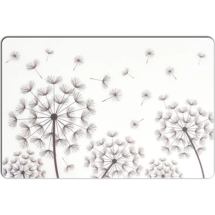 Zeller Present Platzset 'Pusteblume', Kunststoff, transparent/
